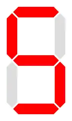 Affichage du « 5 ».