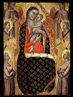 Vierge à l’Enfant avec Anges, 1360/70, Petit Palais Avignon.