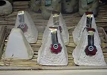 Le pouligny (250 g) à étiquette rouge en 2009.