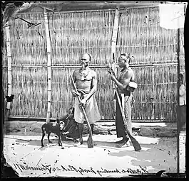 1871. Chasse traditionnelle Baksa. Taïwan.
