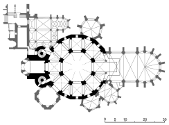Plan de la chapelle palatine