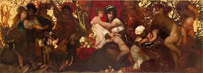 Abundantia (vers 1870), Hans Makart