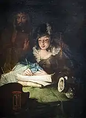 La Peinture et le mérite, vers 1761 Gallerie dell'Accademia de Venise