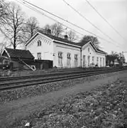 Ancien bâtiment de la gare.