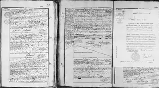 Acte de naissance (7 juin 1840).