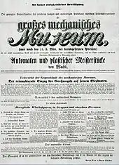 Facsimilé d'affiche.