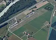 L'aérodrome de Bex.