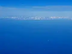 Le parc éolien vu du ciel.