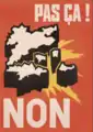 Affiche en faveur du non (rejoindre le canton du Jura).