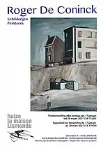 Affiche de l'exposition consacrée à Roger De Coninck en 2021.