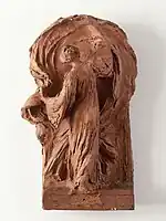 Etude pour le surtout du "Jeu de l'Echarpe", 1897, terre cuite, Petit Palais, Paris