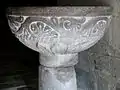 Cuve baptismale.