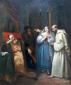 Le Bravo, 1832, d'après le roman de James Fenimore Cooper, Salon de 1833