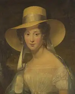 Portrait d'une jeune dame, 1825, collection privée