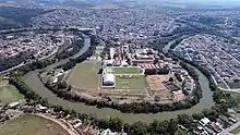 Vista Aérea da ESA e da Alça do Rio Verde em 2015
