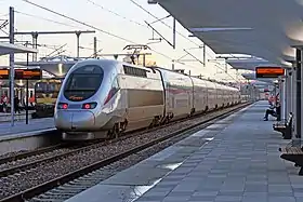 Al Boraq, train à grande vitesse marocain.
