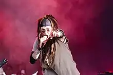 Al Jourgensen avec Ministry au Hellfest en juin 2017