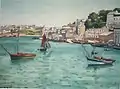 Albert Marquet : Le port d'Audierne (1928, collection particulière).