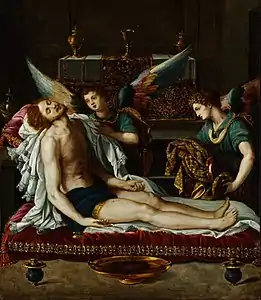 Christ mort et les anges1593, Budapest.
