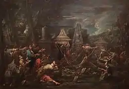 Funérailles juives, Alessandro Magnasco, vers 1720.