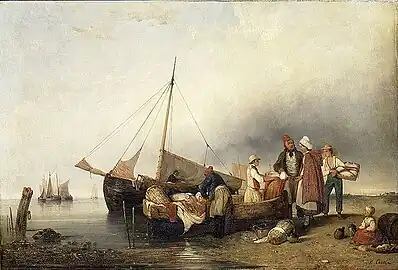 La Vente du poisson.