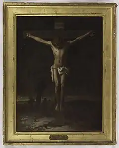 Esquisse pour le palais de justice de Paris : Le Christ en croix (vers 1871), Paris, Petit Palais.