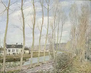 Le Canal du Loing, 1892Musée d'Orsay