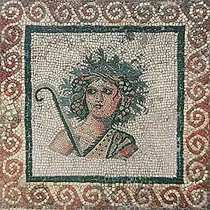 Bacchus jeune, musée archéologique de Cherchell, Algérie.