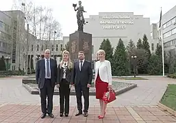 En 2015 : Alla Kotvitska, Volodymyr Minenko, Ioulia Svitlytchna, Yaroslav Kachouba.