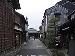 Une rue traditionnelle de Kawagoe.