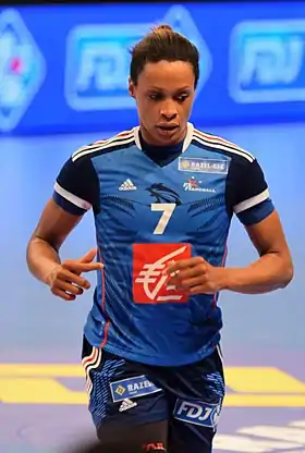 Allison Pineau en 2017