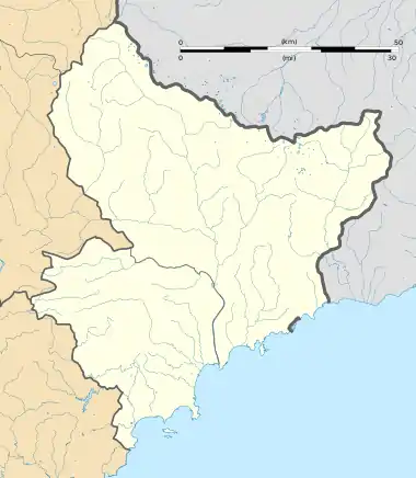 Voir sur la carte administrative des Alpes-Maritimes