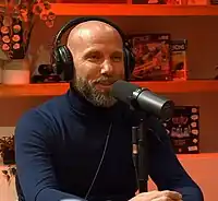 Amaury Delerue lors d'une émission de Zack Nani en 2023.