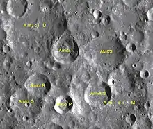 Les différents cratère Amici