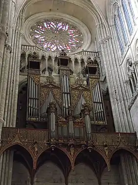 Orgue de tribune de la cathédrale Notre-Dame d'Amiens