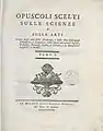 Opuscoli scelti sulle scienze e sulle arti, 1778