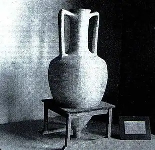 Amphore grecque datée 180 av. J.-C