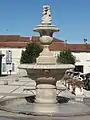 Fontaine de la place de la Mairie.