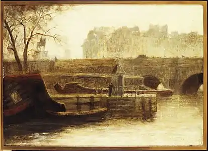 Le Pont-Neuf et l'île de la Cité, vus du quai Conti (1902), Paris, musée Carnavalet.