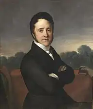 Portrait présumé de Charles de Choiseul, duc de Praslin, 1838, collection privée