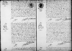 Aniche - Actes de décès décembre 1900 de 158 à 162 Bouriez Jules - Degorre François - Dumortier Camille - Carlier françois