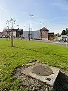 Le puits Saint-Waast dans son environnement.