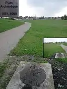 La sépulture du Puits Archevêque en 2009.