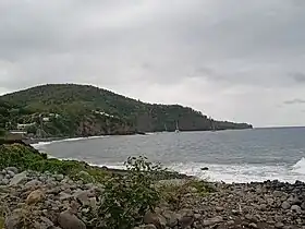 Anse de Pigeon, pointe à l'Abbé et pointe à Sel en février 2024.