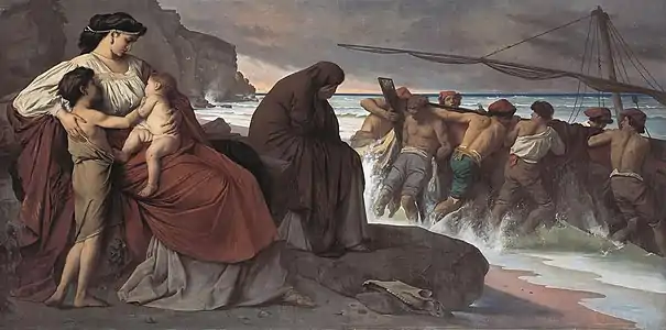 Medea (1879),Anselm Feuerbach,Neue Pinakothek, Munich.