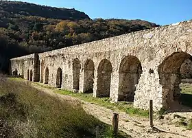 L'aqueduc d'Ansignan.