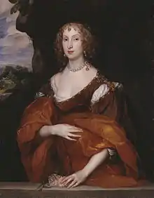 Antoine van Dyck, Portrait de Mary Hill, 1638.