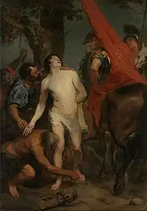 Antoine van DyckMartyre de saint SébastienAlte Pinakothek, Munich