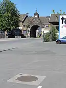 Le puits du Pavé Nord et les ateliers centraux.