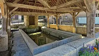 Le bassin du lavoir.